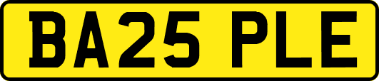 BA25PLE