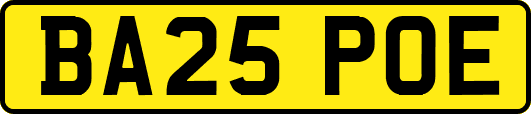 BA25POE