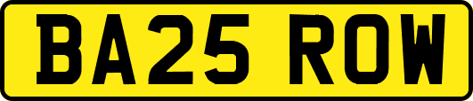 BA25ROW