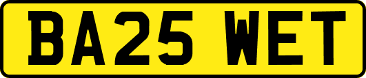 BA25WET