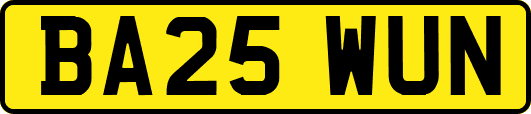 BA25WUN