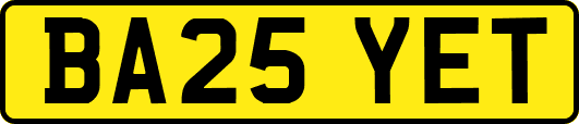 BA25YET