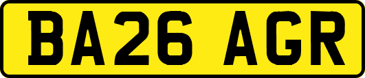 BA26AGR
