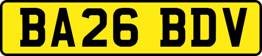 BA26BDV