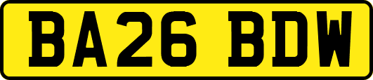 BA26BDW
