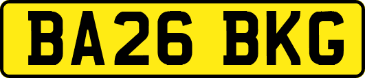 BA26BKG