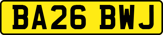 BA26BWJ