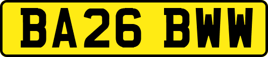 BA26BWW