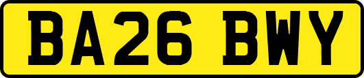 BA26BWY