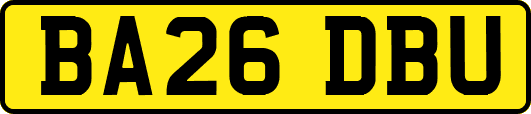 BA26DBU