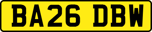 BA26DBW