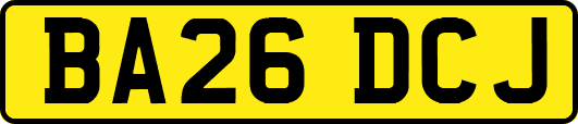 BA26DCJ