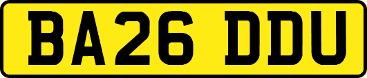BA26DDU