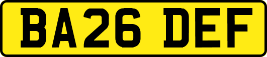 BA26DEF
