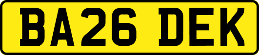 BA26DEK