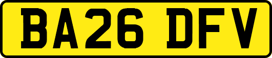 BA26DFV