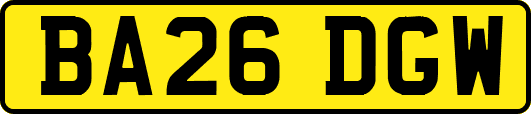 BA26DGW