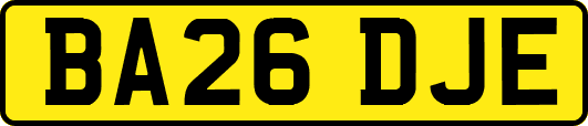 BA26DJE