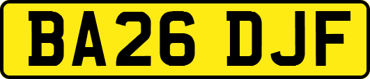 BA26DJF