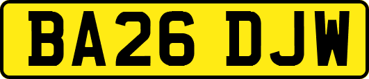BA26DJW