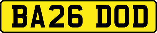 BA26DOD