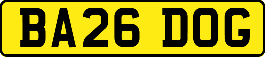 BA26DOG