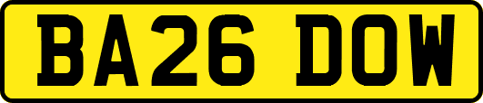BA26DOW