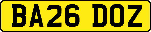 BA26DOZ