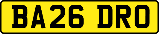 BA26DRO