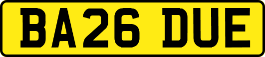 BA26DUE