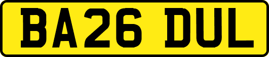BA26DUL