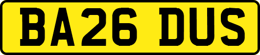 BA26DUS