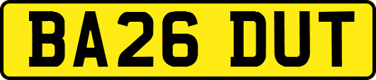 BA26DUT