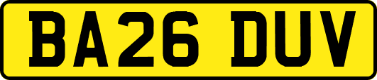 BA26DUV