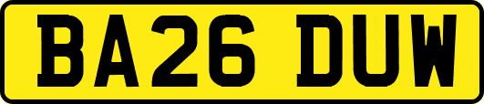 BA26DUW
