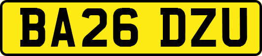 BA26DZU