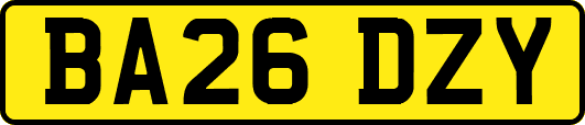 BA26DZY