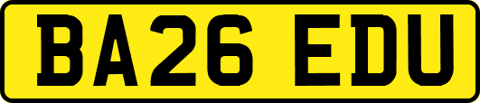BA26EDU