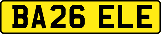 BA26ELE