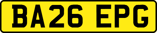 BA26EPG