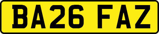 BA26FAZ