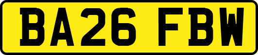 BA26FBW