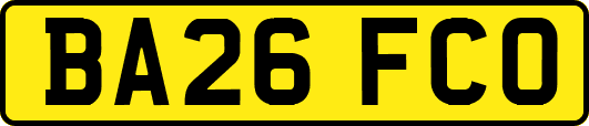 BA26FCO