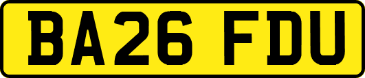 BA26FDU