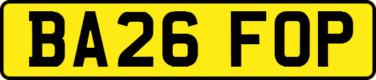 BA26FOP