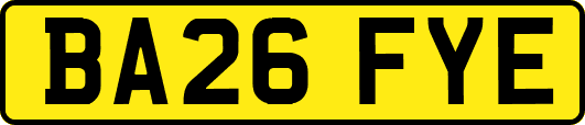 BA26FYE