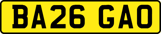 BA26GAO