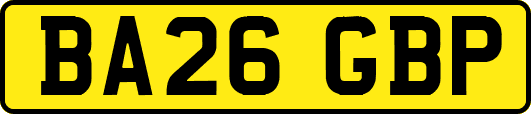 BA26GBP