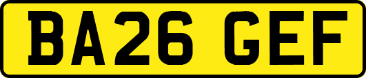 BA26GEF