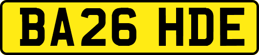 BA26HDE